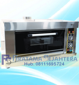 Mesin Oven Roti 1 Deck 1 Trays Pemanggang Roti BOV-ARF10H FOMAC