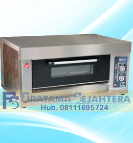 Mesin Oven Roti 1 Deck 2 Trays Pemanggang Roti BOV-ARF20H FOMAC