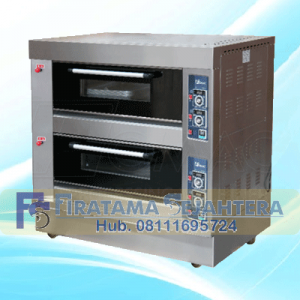Mesin Oven Roti 2 Deck 4 Trays Pemanggang Roti BOV-ARF40H FOMAC
