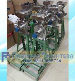 Mesin Penepung Jagung Disk mill DSS 15 Stainless Steel Giling Tepung Jagung + Mesin Bensin GP 160 (5,5 HP) Honda