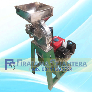 Mesin Penepung Jagung Disk mill DSS 23 Stainless Steel Giling Tepung Jagung