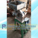 Mesin Penepung Jagung Disk mill DSS 23 Stainless Steel Giling Tepung Jagung + Mesin Bensin GP 160 (5,5 HP) Honda