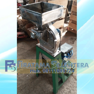 Mesin Penepung Jagung Disk mill DSS 23 Stainless Steel Giling Tepung Jagung + Mesin Bensin GP 160 (5,5 HP) Honda