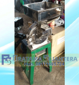 Mesin Penepung Jagung Disk mill DSS 23 Stainless Steel Giling Tepung Jagung Tanpa Mesin Penggerak