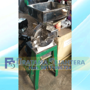Mesin Penepung Jagung Disk mill DSS 23 Stainless Steel Giling Tepung Jagung Tanpa Mesin Penggerak