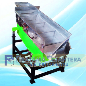 Mesin Sortasi Jagung - Mesin Pengayak Biji Dengan 1 Mesh - Saringan 2 corong keluar