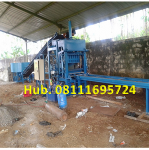 Mesin Cetak Batako dan Paving Block Hidrolik Semi Otomatis