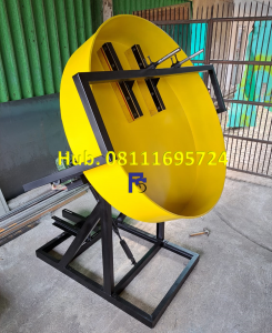 Mesin Granulator Pembuat Butiran Granul Pupuk Organik Kompos