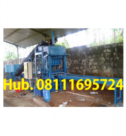 Mesin Cetak Batako dan Paving Block Hidrolik Semi Otomatis