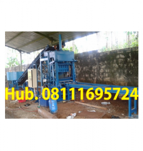Mesin Cetak Batako dan Paving Block Hidrolik Semi Otomatis