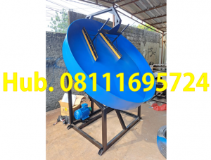 Mesin Granulator Kompos Diameter Pan 180 cm Kapasitas 300-450 kg per jam