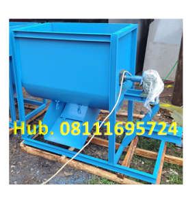 Mesin Mixer Kompos - Mesin Pengaduk Sampah Organik atau Kompos Kapasitas 100Kg per Jam