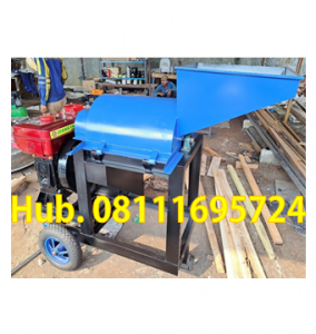 Mesin Pencacah Kompos - Rumput Hasil Lebih Halus dengan Pisau Gerak dan Pisau Diam - Mesin Kompos Portable Roda