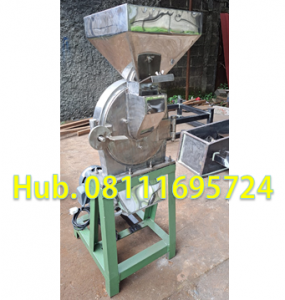 Mesin Penepung Gula Semut Disk mill DSS 23 Stainless Steel Giling Gula Semut