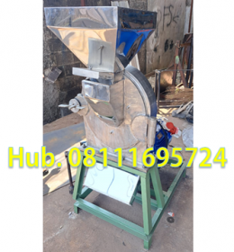 Mesin Penepung Gula Semut Disk mill DSS 45 Stainless Steel Giling Tepung Sagu 650 Kg