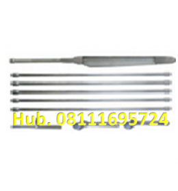 Bor Tanah Gambut Stainless 3 Meter