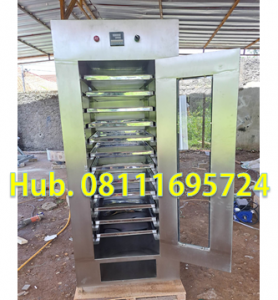 Mesin Oven Pengering Sagu - 1 Pintu (Stainless) Pengering Nira Controler Digital