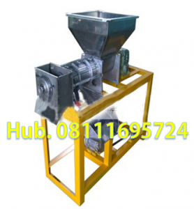 Mesin Pemeras Pati Sagu Dengan Penggerakk Mesin Bensin (6,5 HP) Merk HONDA