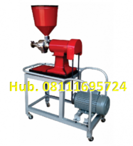 Mesin Penepung Kopi Portable Dengan Roda - Mesin Pembubuk Kopi - Grinder Kopi Kapasitas 25 Kg per Jam