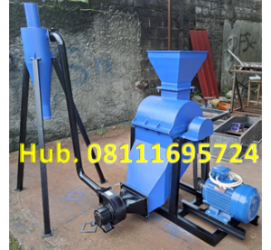 Mesin Penepung - Mesin Hammer Mill Besi Dengan Cyclone