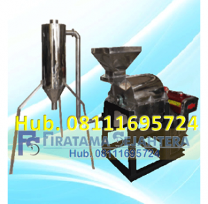Mesin Penepung - Mesin Hammer Mill Stainless Steel Dengan Cyclone