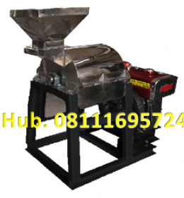 Mesin Penepung - Mesin Hammer Mill Stainless Steel (Material Kontak Produk)