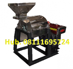 Mesin Penepung - Mesin Hammer Mill Stainless Steel (Material Kontak Produk)