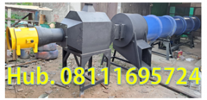 Mesin Pengering Rotaty Sagu - Mesin Pengering Sagu Type Rotari