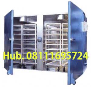 Oven Pengering Sagu - Mesin Pengering Sagu 3 Ton (tergantung density)