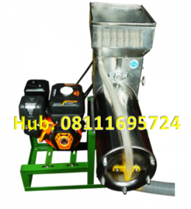 Mesin Kombinasi Parut dan Pemeras Singkong