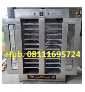 Mesin Pengering Singkong - Mesin Pengering Stainless Steel 2 Pintu untuk Singkong