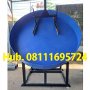 Mesin Granulator Kompos Diameter Pan 200 cm Kapasitas 400-550 kg per jam
