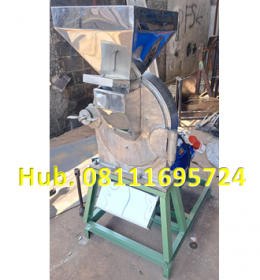 Mesin Penepung Gula Semut Disk mill DSS 45 Stainless Steel Giling Tepung Sagu 650 Kg