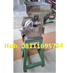 Mesin Penepung Jagung Disk mill DSS 15 Stainless Steel Giling Tepung Jagung + Mesin Bensin GX 160 5,5HP