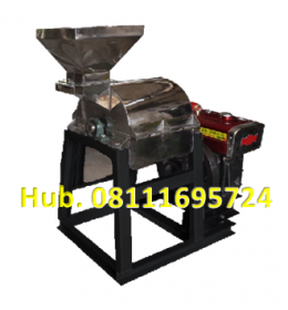 Mesin Penepung Jagung - Mesin Hammer Mill Stainless Steel (Material Kontak Produk)