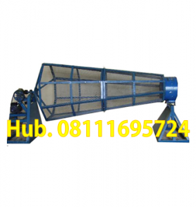 Mesin Pengayak Kompos Rotary 4 mtr