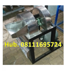 Mesin Perajang Gula Merah Batok - Mesin Sciling Gula Semut Kap 100 kg