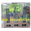 Oven Pengering - Mesin Pengering 3 Pintu 30 Rak (Material Stainless Steel)