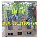 Mesin Oven Pengering Rumput Laut - Mesin Pengering 3 Pintu 30 Rak (Material Stainless Steel) Pakai LPG