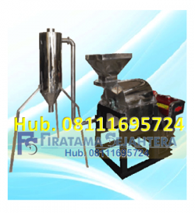 Mesin Penepung - Mesin Hammer Mill Stainless Steel Dengan Cyclone