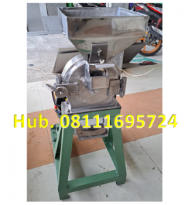 Mesin Penepung Rumput Laut Disk mill DSS 15 Stainless Steel Giling