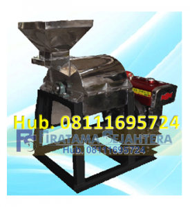Mesin Penepung Rumput Laut - Mesin Hammer Mill Stainless Steel